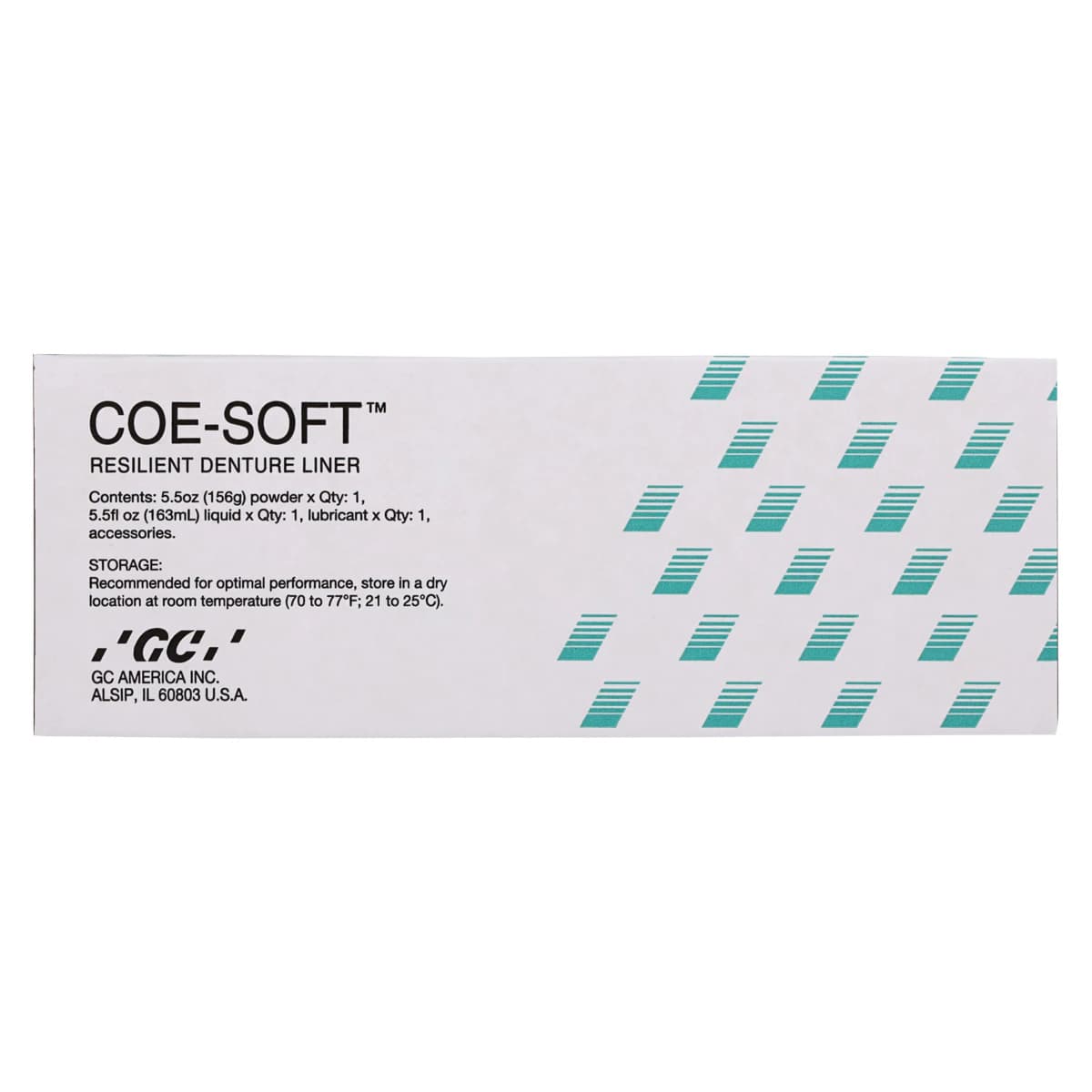 Coe-Soft Soft Denture Reline Material, Self-Cure, Professional Package, 5.5 oz Powder + 5.5 oz Liquid + 18 mL Lubricant, 344011 thumbnail 10