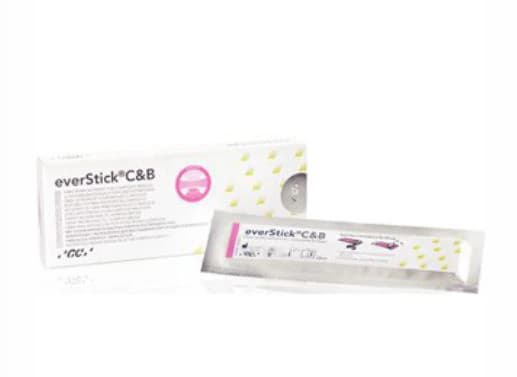GC America everStick C&B Fiber Reinforcement Refill, 1 x 8 cm Fiber Bundle, 900834 - everStick C&amp;B 1 x 8cm - Image 1