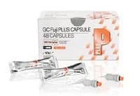 GC Fuji PLUS Resin-Reinforced Glass Ionomer Luting Cement, Capsule Refill, Yellow, 48/Box, 425030 - GC Fuji PLUS, Capsule Package, 48/Box, 425030 - Image 1
