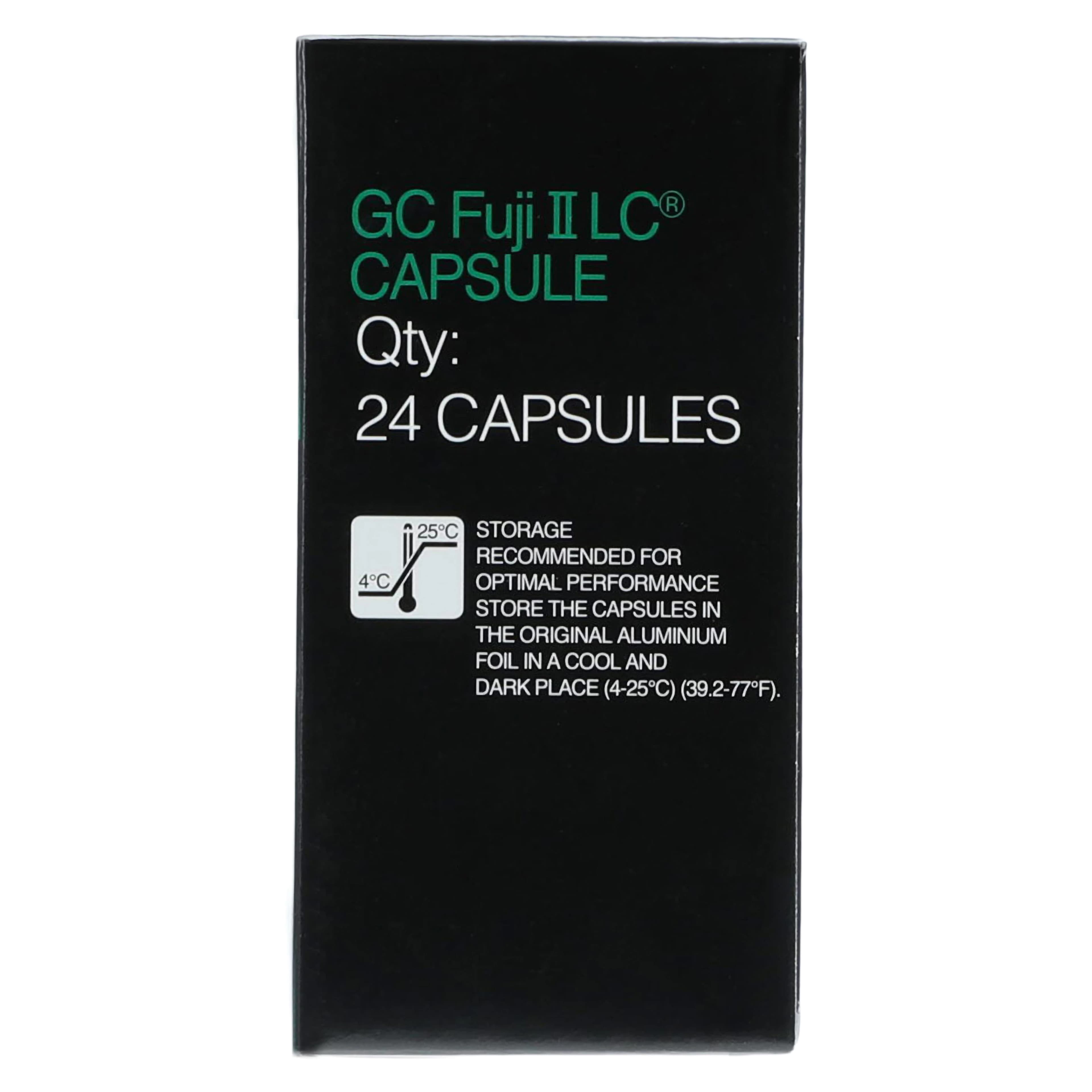 GC Fuji II LC Light-Cure Resin-Reinforced Glass Ionomer Restorative Capsules, Dark Shade Assortment (A3.5, A4, B3, B4, C4), 24/Pk, 425020 thumbnail 7