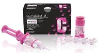 GC FujiCEM 2 Glass Ionomer Luting Cement, Slide & Lock Automix Starter Kit, 7.2 mL Cartridge, 20 Mixing Tips, Dispenser, 441001 - FujiCEM 2 Glass Ionomer Luting Cement, (Slide & Lock Tips) Automix Starter Kit, 1/Pk - Image 1
