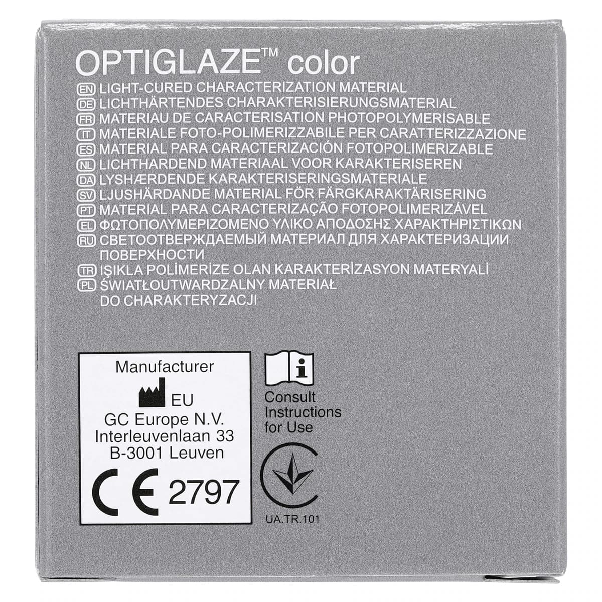 GC America OptiGlaze Color Light-Cured Characterization Coating, Pink Orange, 2.6 mL Bottle, 8416 thumbnail 5
