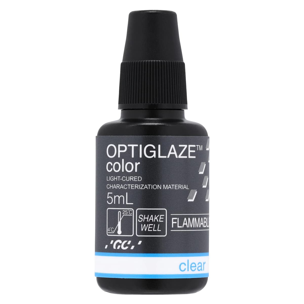 GC America OptiGlaze Color Clear, Light-Cured Nano-Filled Surface Glaze, 5 mL Bottle, #8424 thumbnail 3