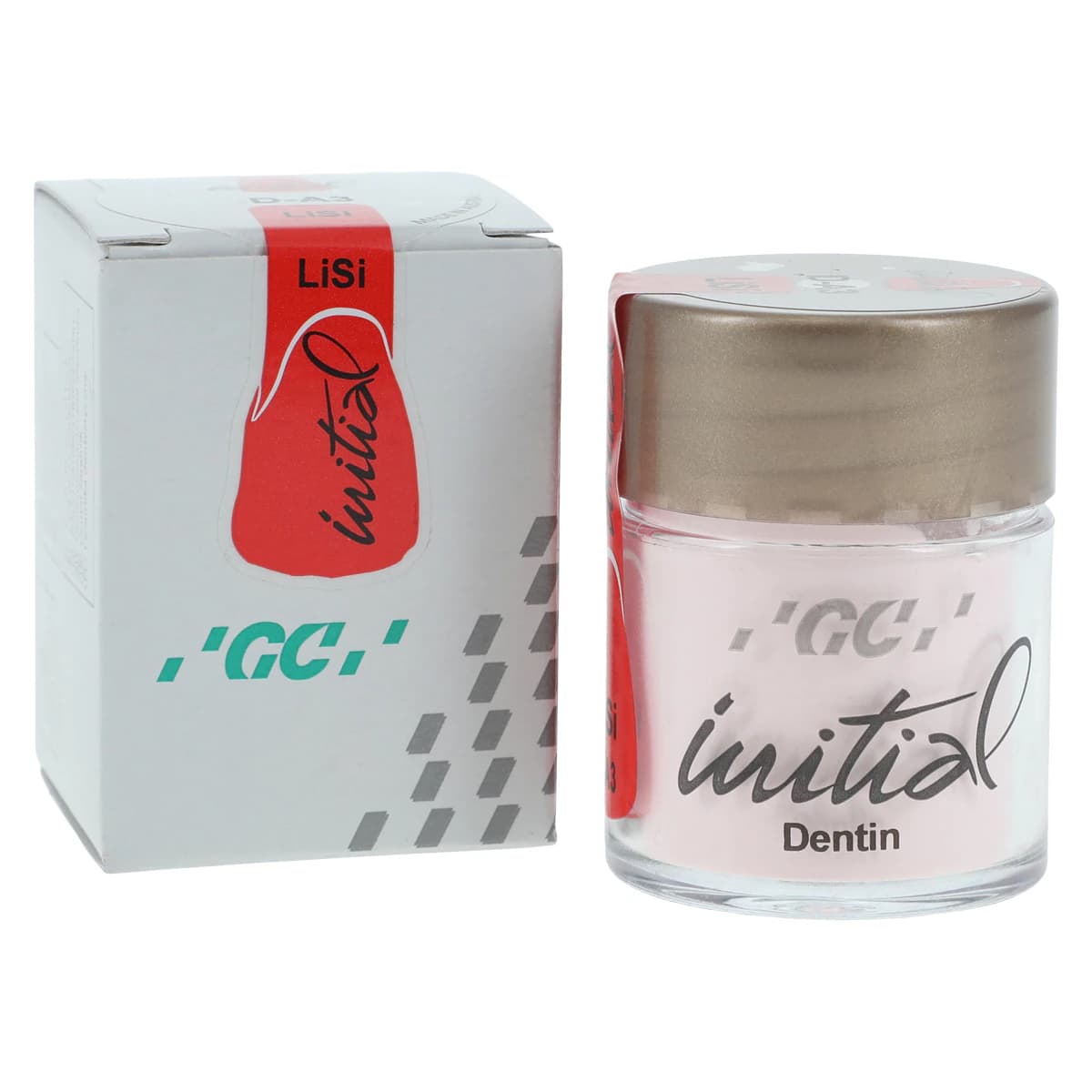 GC Initial LiSi Dentin Veneering Ceramic, D-A3, 20 g thumbnail 2