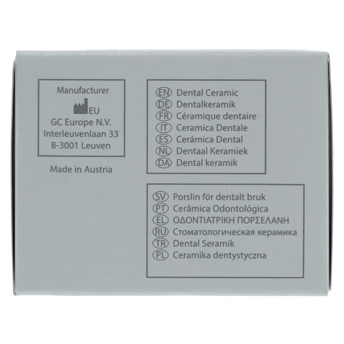 GC Initial LiSi Dentin Veneering Ceramic, D-A3, 20 g thumbnail 8