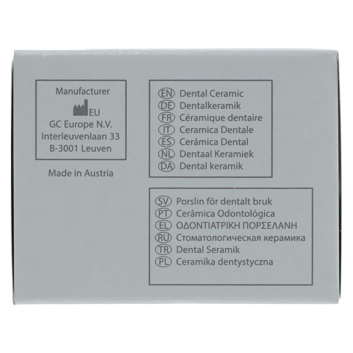 GC Initial LiSi Dentin Veneering Ceramic, D-C3, 20 g thumbnail 8