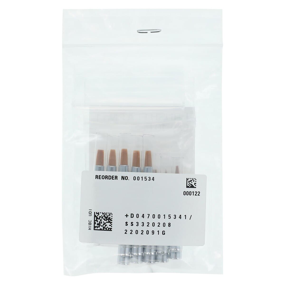 GC America OptiGlaze Ceramist Brush, No. 1 Flat, 10/Pkg, 001534 thumbnail 2