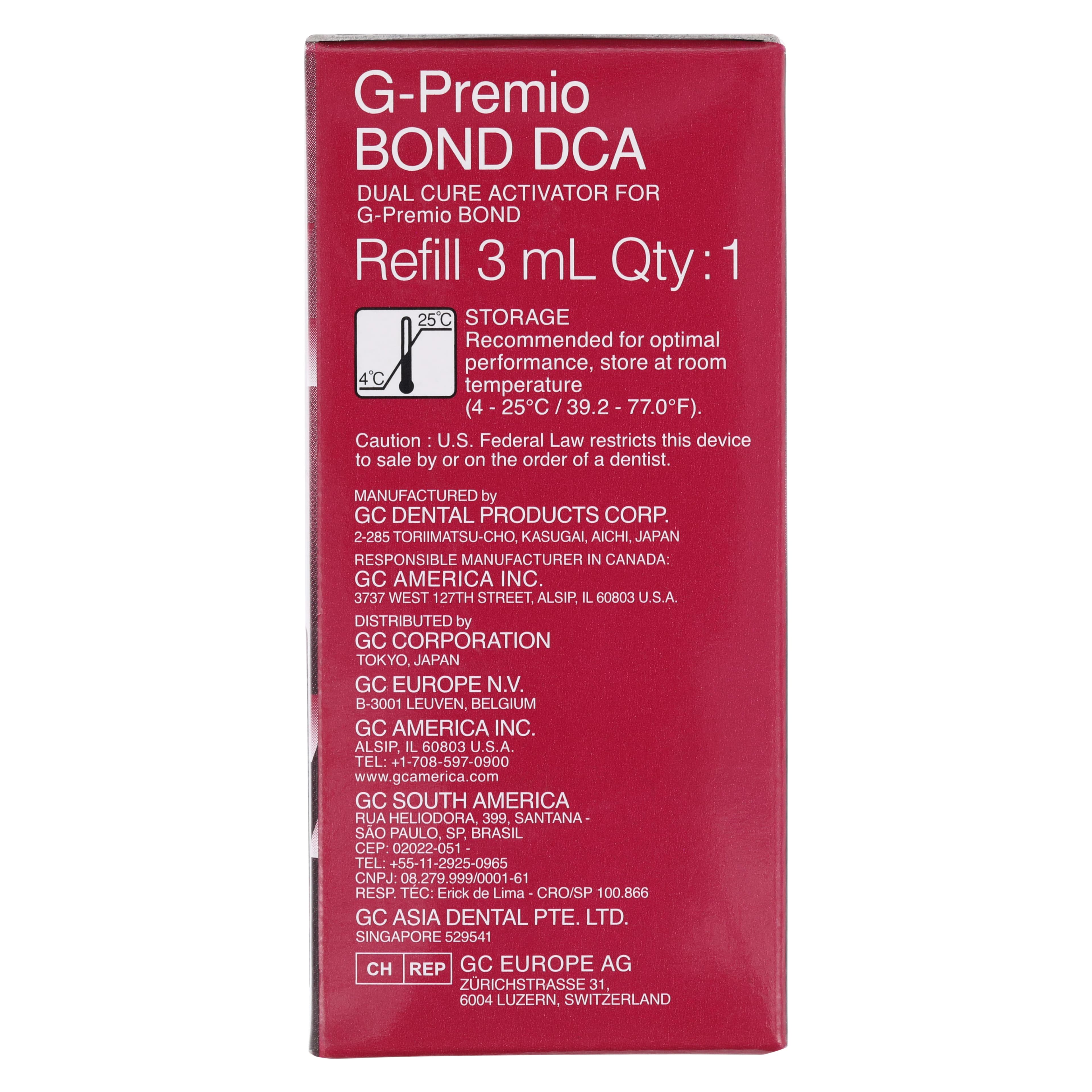 G-Premio BOND DCA (Dual Cure Activator), 3 mL Bottle, Refill, 009552 thumbnail 4