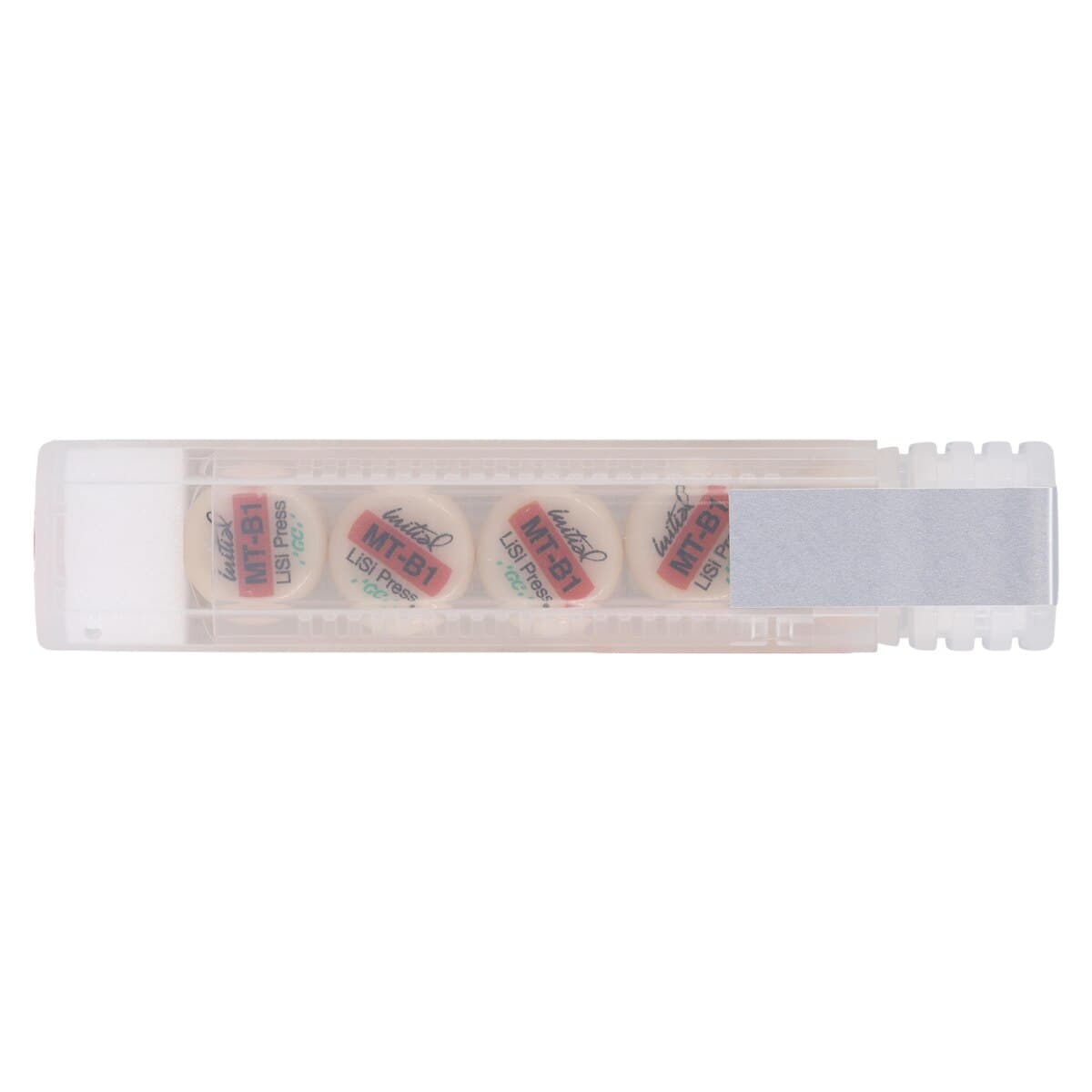 GC Initial LiSi Press Lithium Disilicate Ingot, Shade MT-B1, 3 g, 5/Pk, 010331 thumbnail 2
