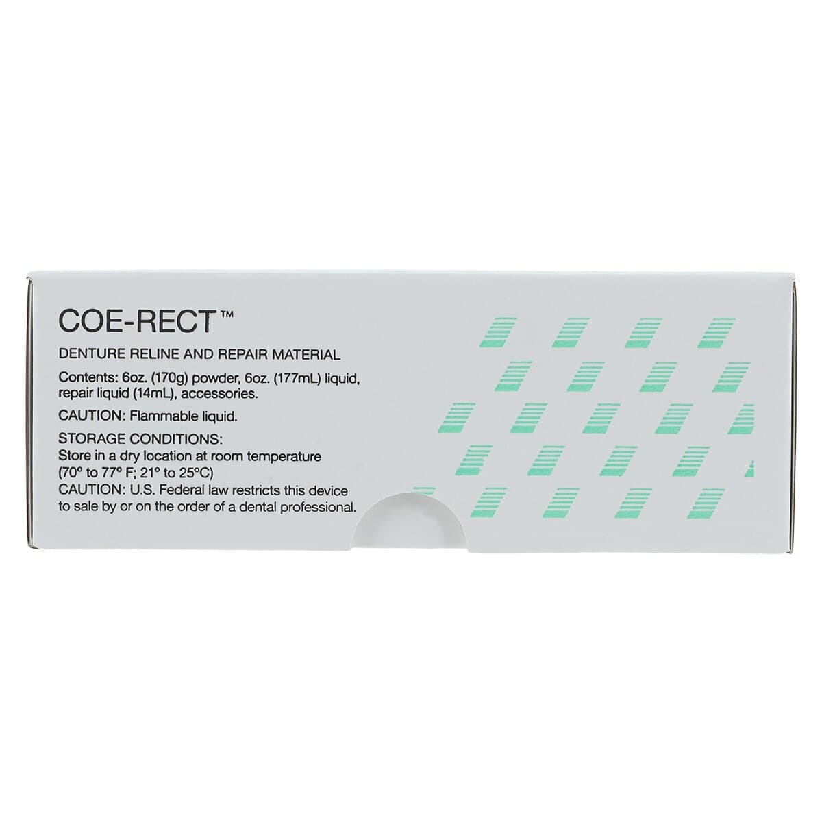 Coe-Rect Self-Curing Rigid Denture Reline & Repair Material, Professional Pack, 6 oz Powder, 6 oz Liquid, 14 mL Repair Liquid, 343001 thumbnail 6