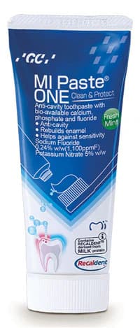 MI Paste ONE Anti-Cavity Toothpaste, Fresh Mint, 46 g Tube, 10/Box, 437000 - MI Paste One Toothpaste Freshmint 46g (10) - Image 1