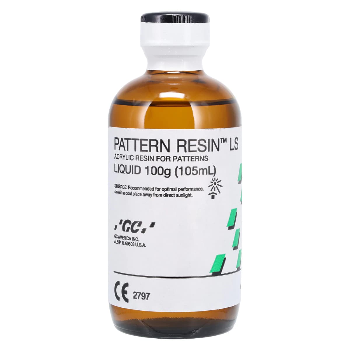GC America Pattern Resin LS Self-Curing Acrylic Die Material, Liquid Refill, 100 g / 105 mL, 335203 thumbnail 2