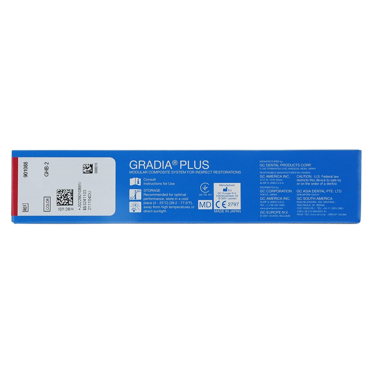 GRADIA PLUS Heavy Body Paste, Shade GHB-2, 3.3 ml Syringe, 901088 thumbnail 7