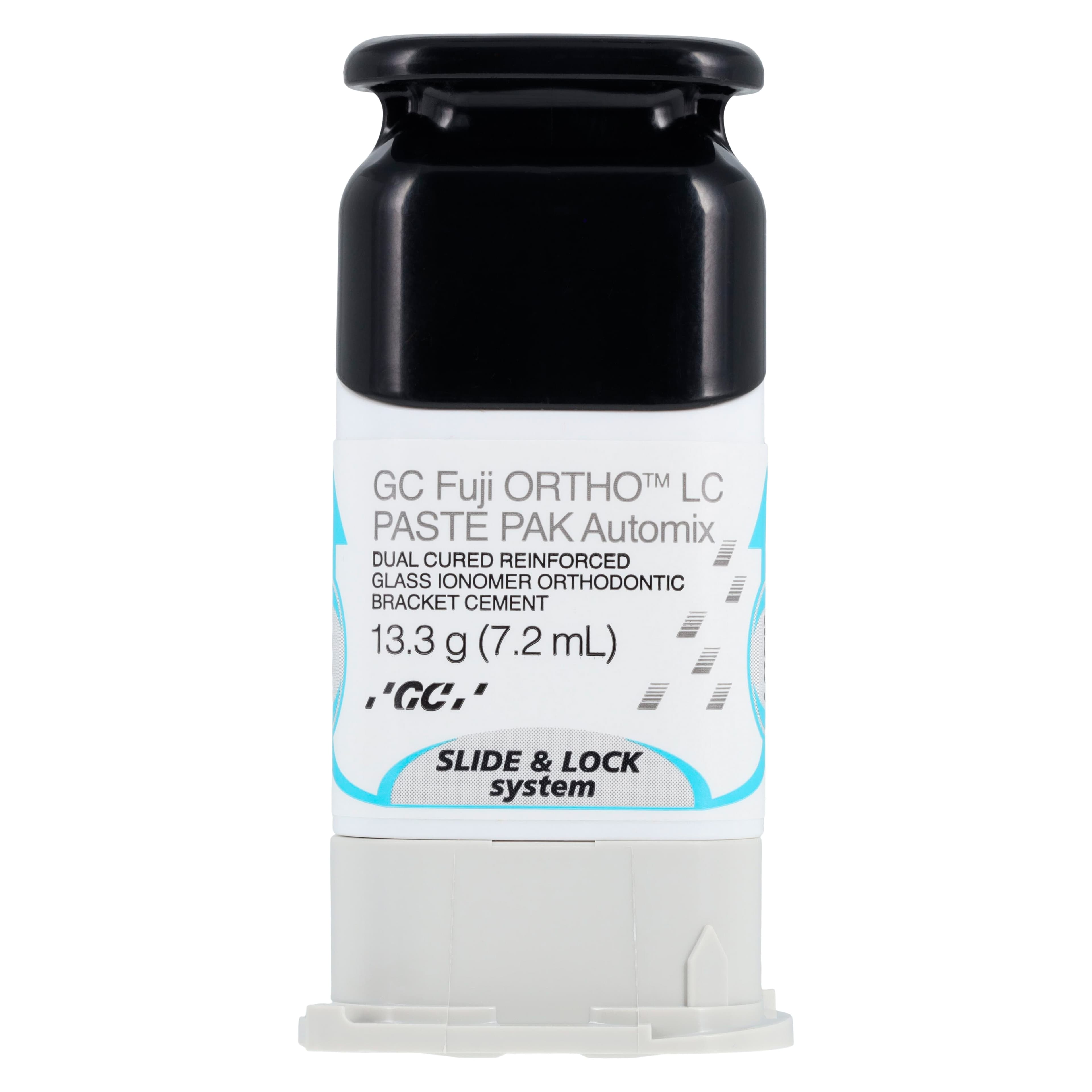 GC Fuji Ortho LC Automix Paste Pak Refill, Light-Cured Resin-Reinforced Glass Ionomer Orthodontic Cement, 13.3 g (7.2 mL) Cartridges, 2/Pkg, 013572 thumbnail 3