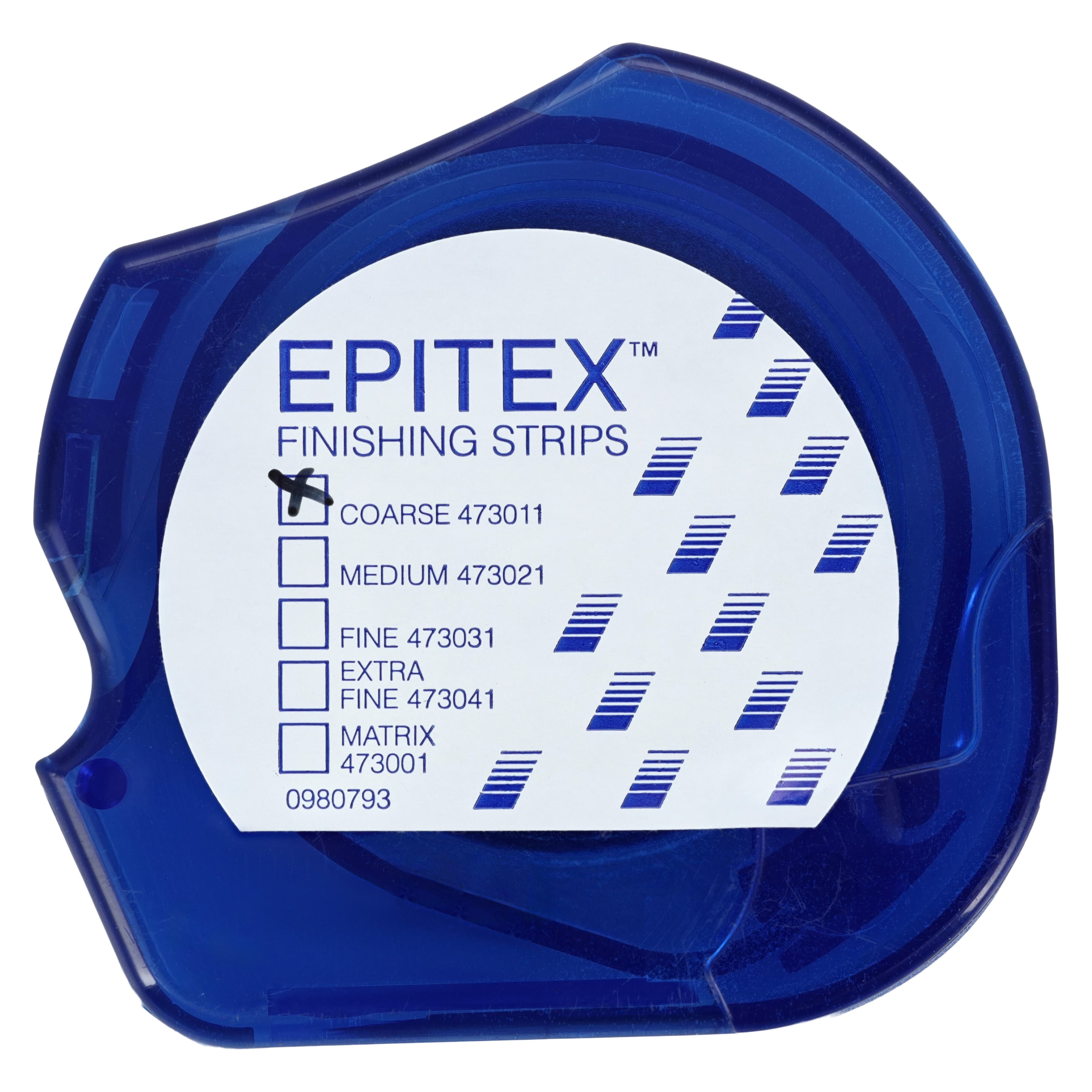 Epitex Finishing and Polishing Strips Starter Kit, 4 Grits (Coarse, Medium, Fine, Extra Fine) + Clear Matrix, 10 m Reels, 473005 thumbnail 4