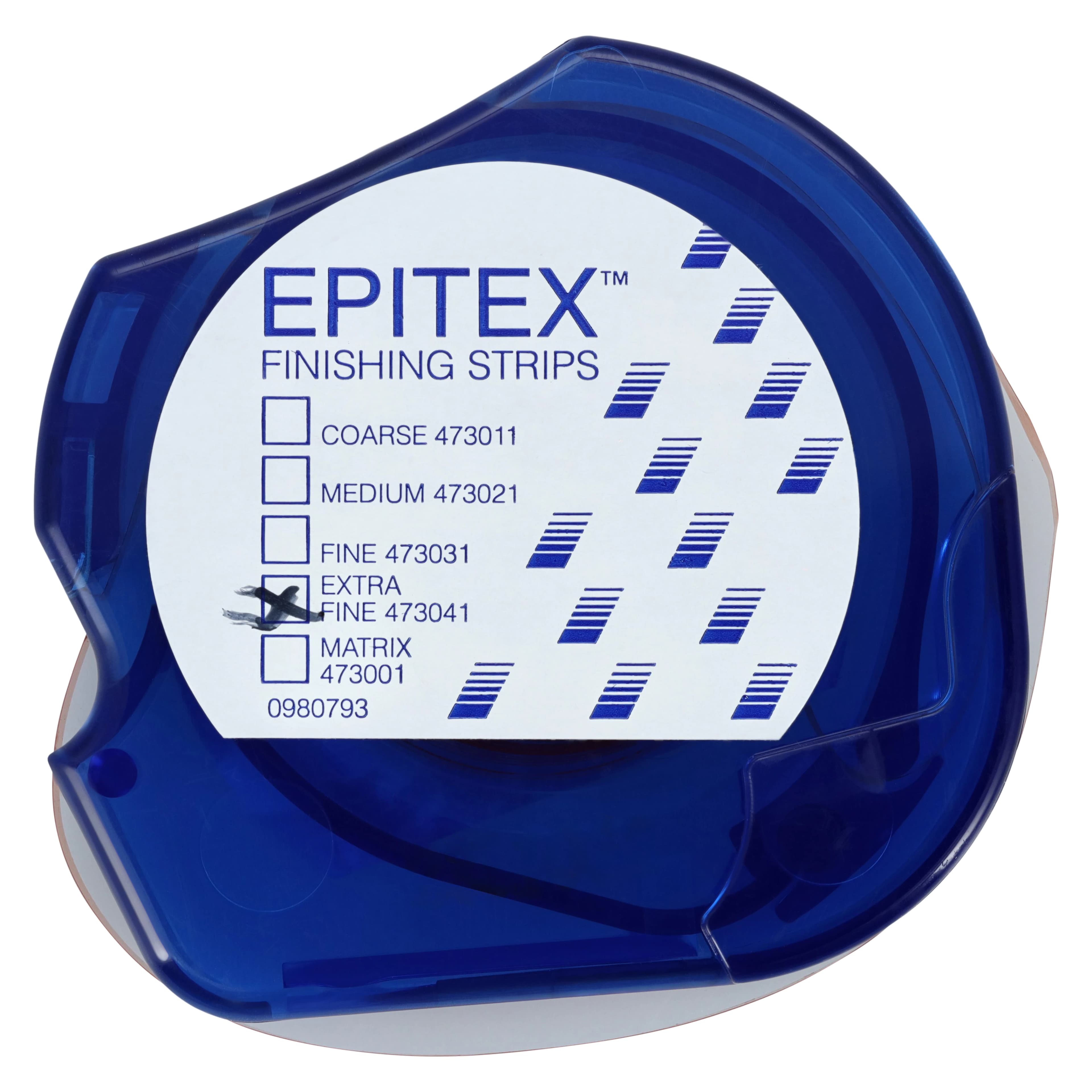 Epitex Finishing and Polishing Strips Starter Kit, 4 Grits (Coarse, Medium, Fine, Extra Fine) + Clear Matrix, 10 m Reels, 473005 thumbnail 7