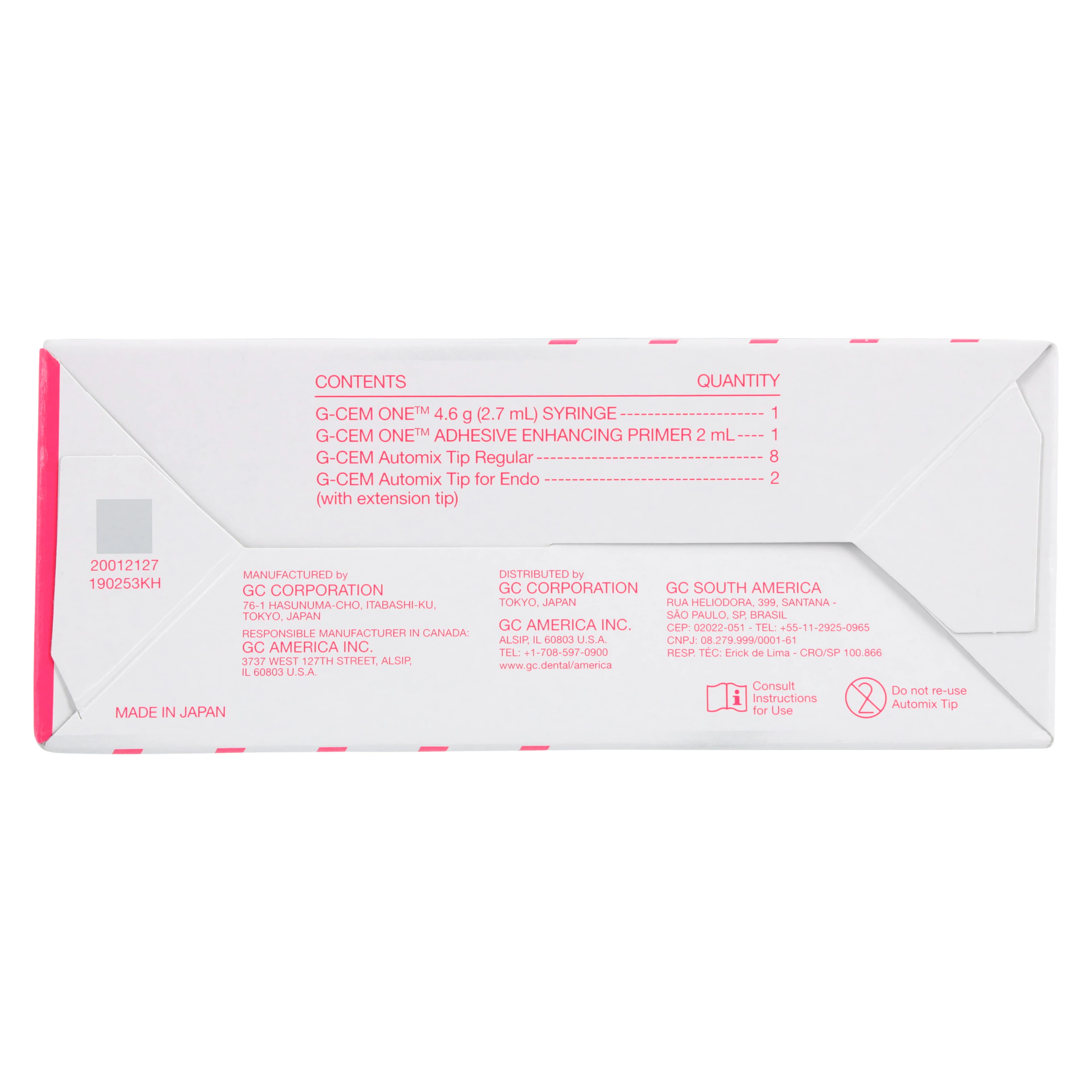 G-CEM One Self-Adhesive Resin Cement Starter Kit, Shade A2, 4.6g Syringe, 013670 thumbnail 9