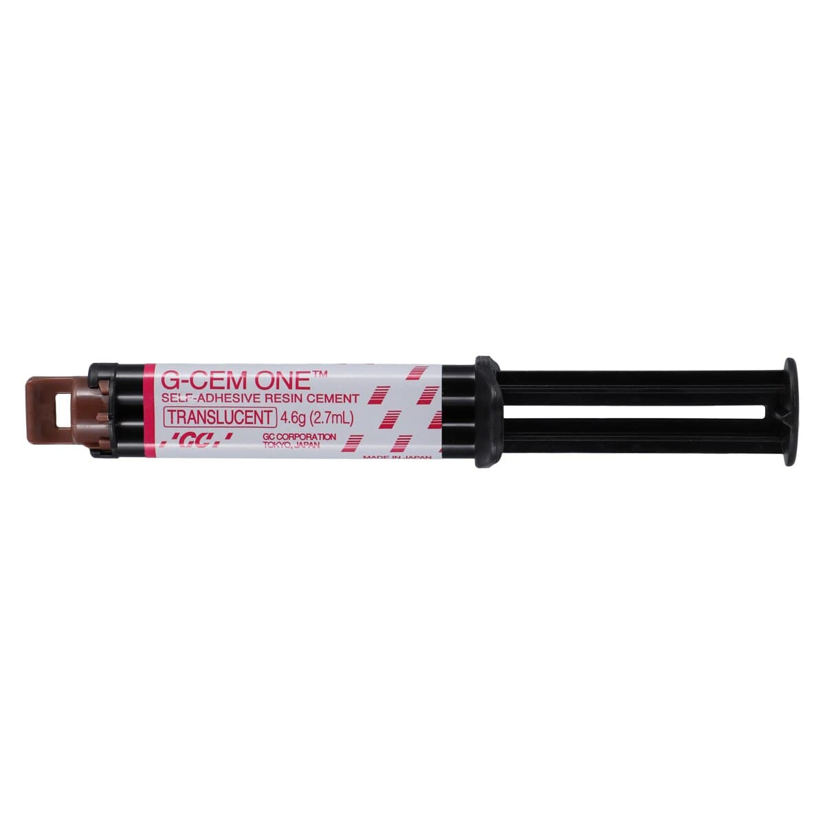 G-CEM ONE Universal Self-Adhesive Resin Cement, Translucent, Twin Refill, 4.6 g Syringes, 2/Pk, 013674 thumbnail 3