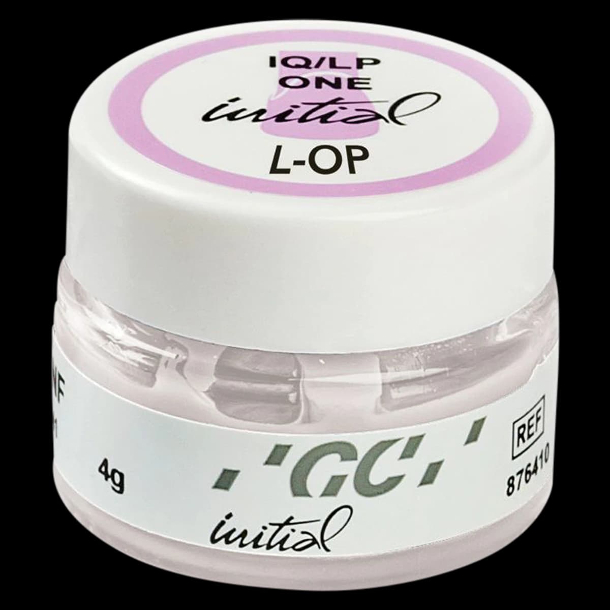 GC Initial IQ Lustre Paste ONE Enamel Effect, Shade OP L-OP, 4 g Jar - GC Initial™ IQ Lustre Paste ONE – Enamel Effect, 4 g Jar - Shade OP, L-OP - Image 1