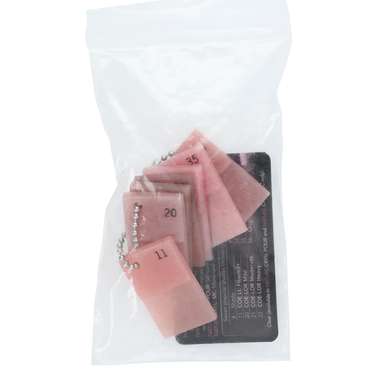 GC America Nature-Cryl Shade Guide, 7-Shade System, 1/Pkg thumbnail 2