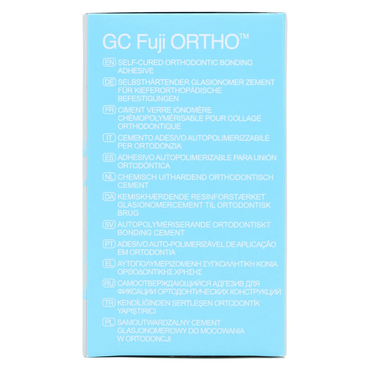 GC Fuji ORTHO Self-Cure Resin-Reinforced Glass Ionomer Orthodontic Cement, Powder Refill, 40 g, 000209 thumbnail 8