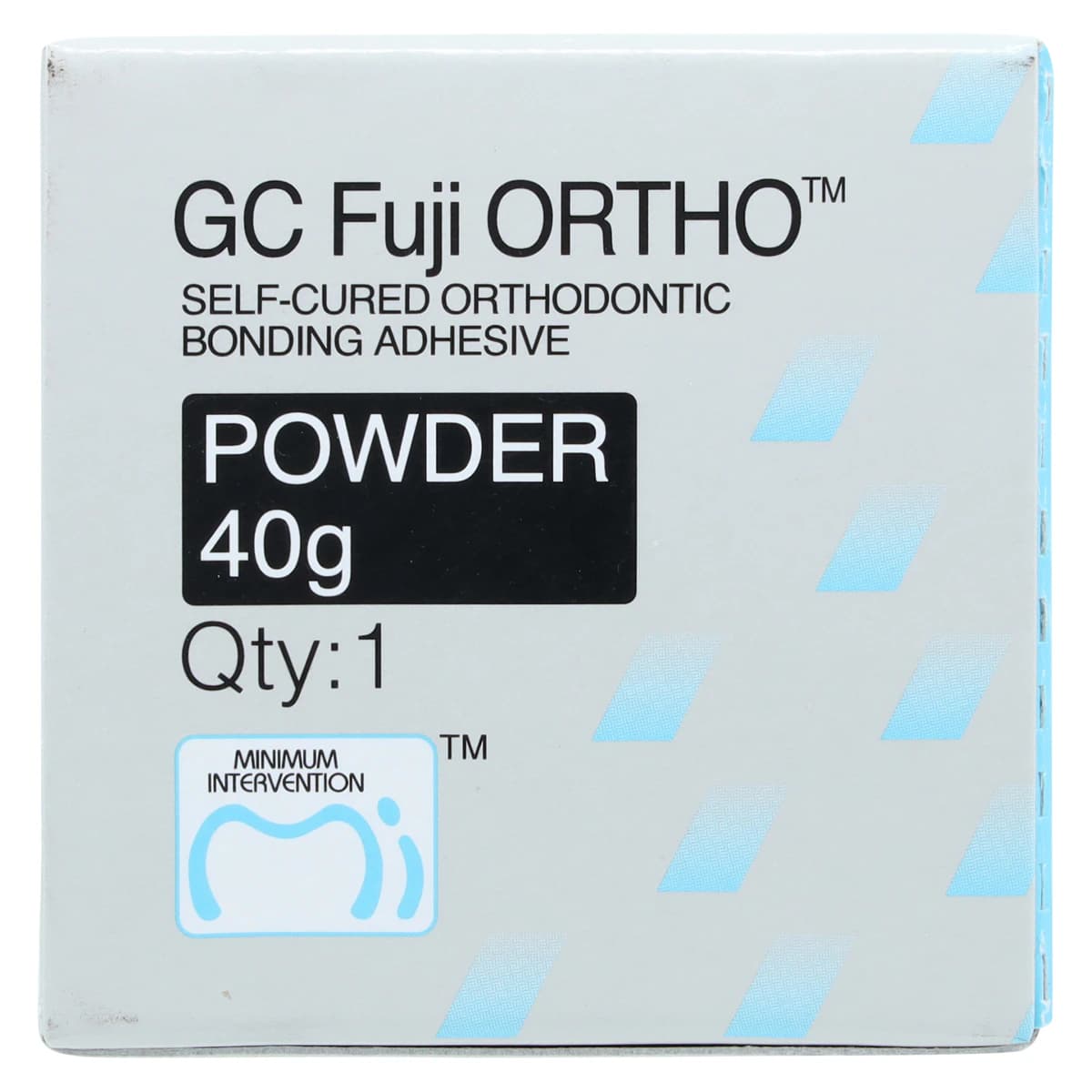 GC Fuji ORTHO Self-Cure Resin-Reinforced Glass Ionomer Orthodontic Cement, Powder Refill, 40 g, 000209 thumbnail 7