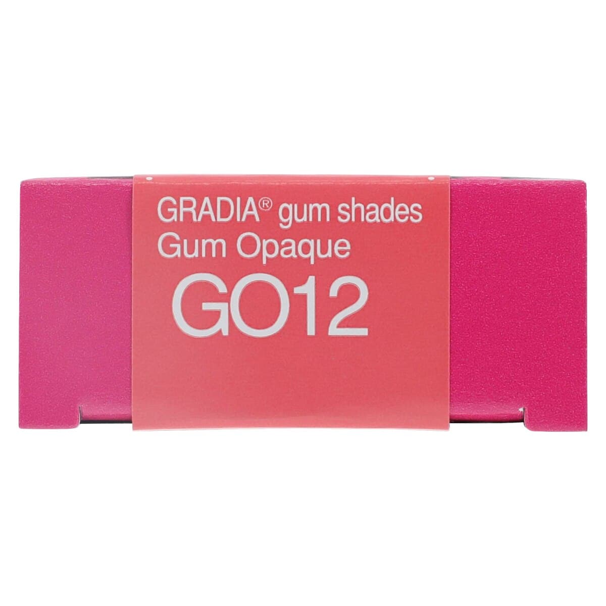 GRADIA Gum Shades Light-Cure Gingival Composite, Opaque GO12, 2.4 ml Syringe Refill, 1/Pk thumbnail 6