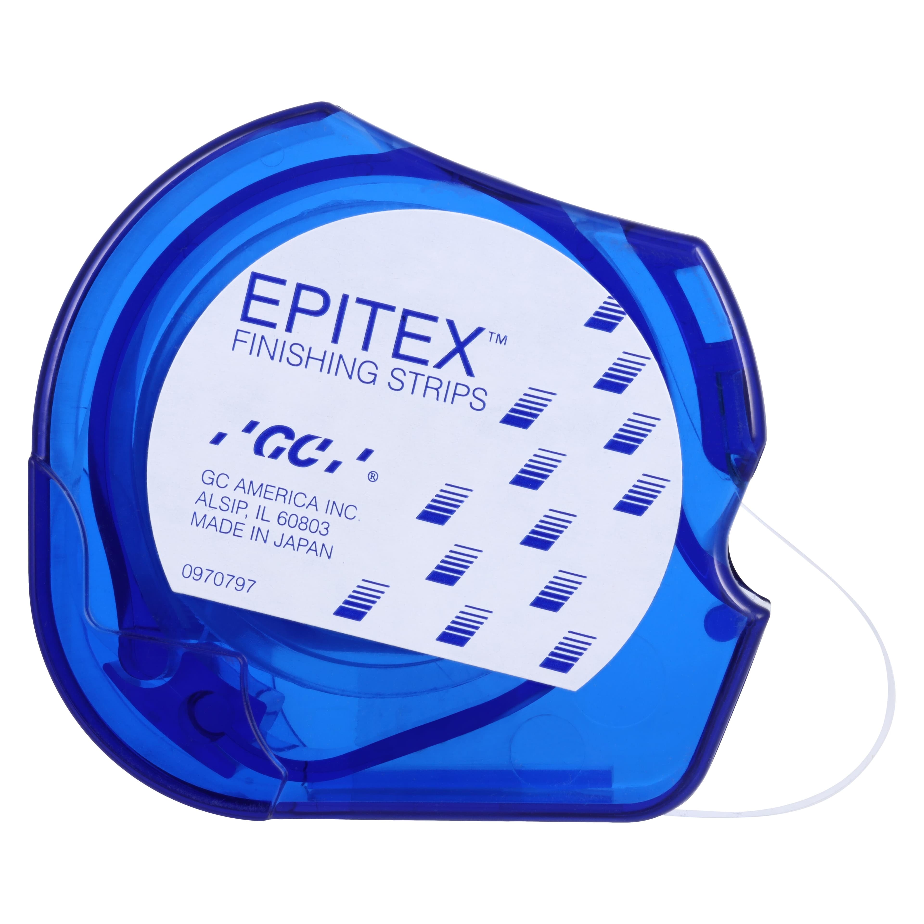 EPITEX Finishing and Polishing Strips, Fine (White/Grey), 5 mm x 10 m Refill Reel, 473031 thumbnail 2