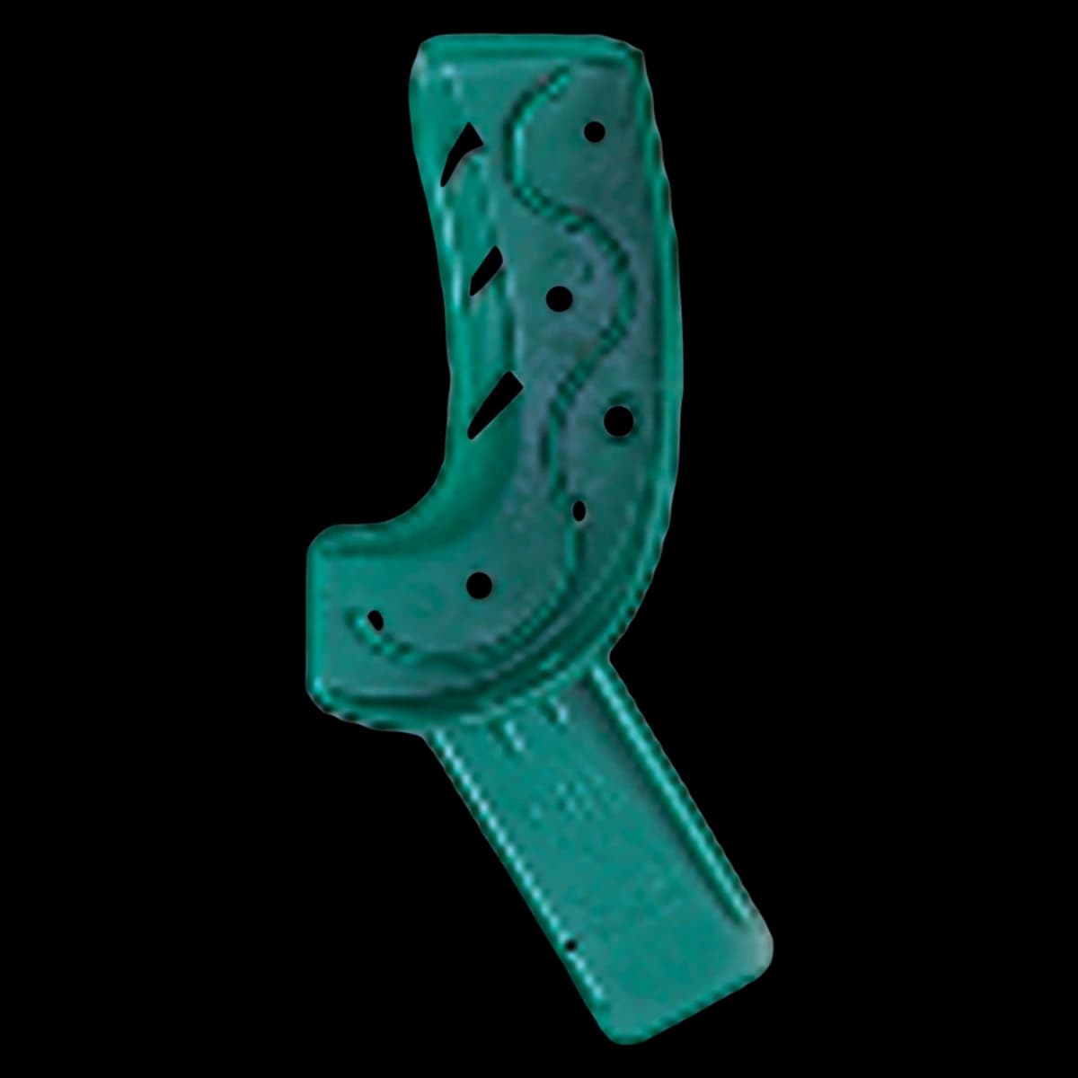 COE Spacer Disposable Perforated Impression Trays, #30D, Partial Upper Left/Lower Right, Green, 12/Pk, 253012 - Coe Disposable Perforated Spacer Trays, # 30D, Partial Upper Left/Lower Right, 12/Pk, 253012 - Image 1
