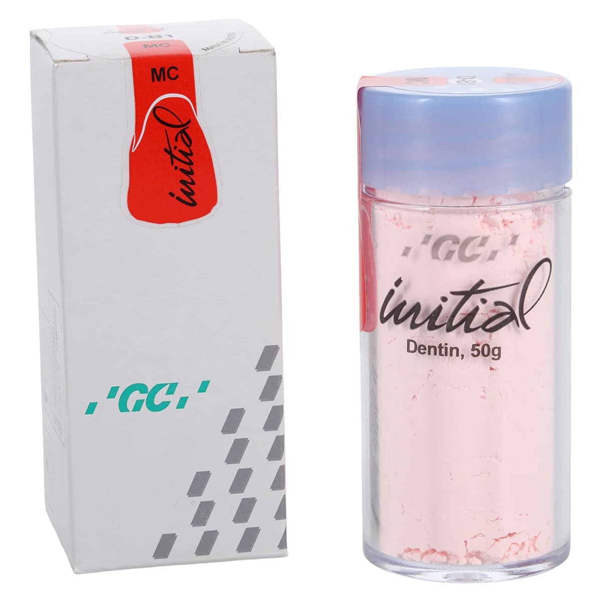GC Initial MC Dentin Porcelain Refill, DB1, 50 g - GC Initial MC Dentin DB1 50g - Image 1
