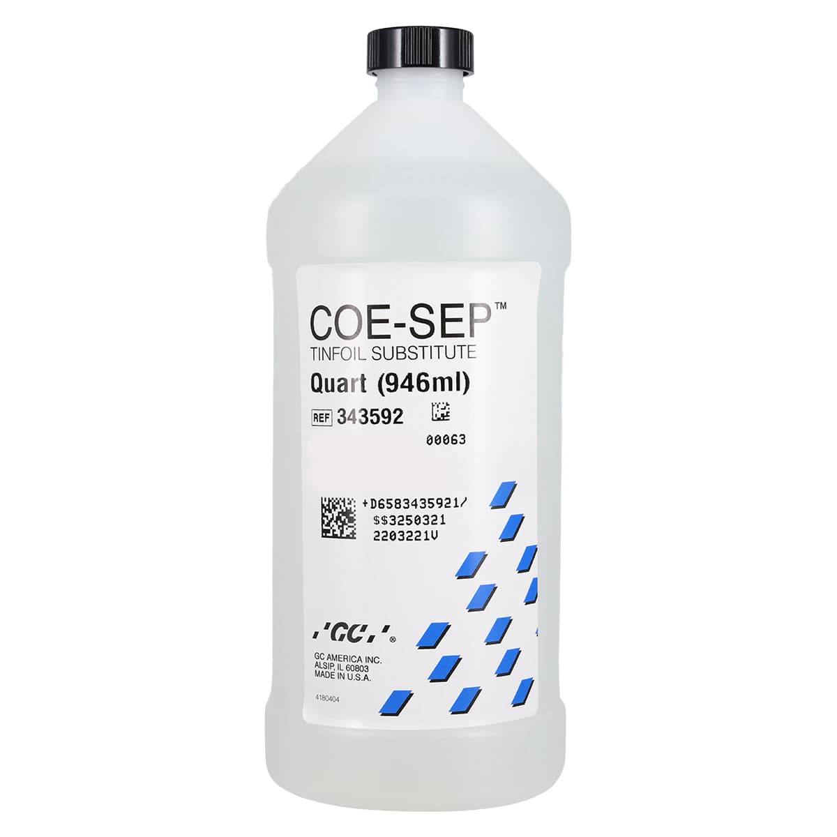 COE-SEP Tinfoil Substitute Separating Film, 32 oz (1 Quart) Bottle, 343592 thumbnail 3