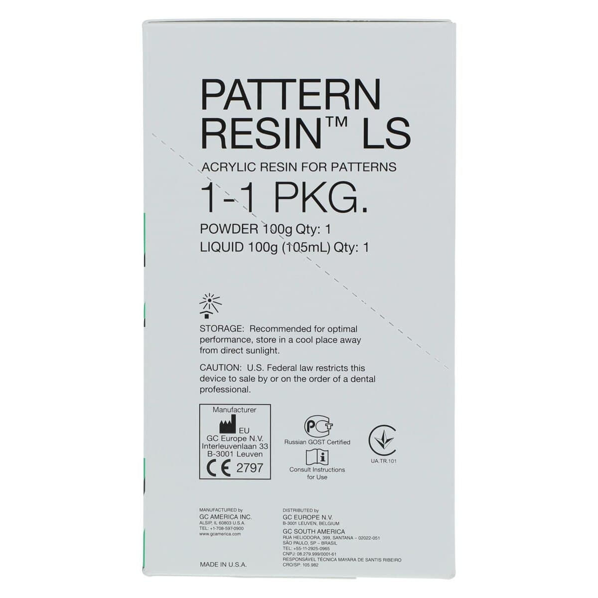 GC America Pattern Resin LS Self-Curing Acrylic Die Material, 1:1 Package, 100 g Powder & 105 mL Liquid, 335201 thumbnail 8
