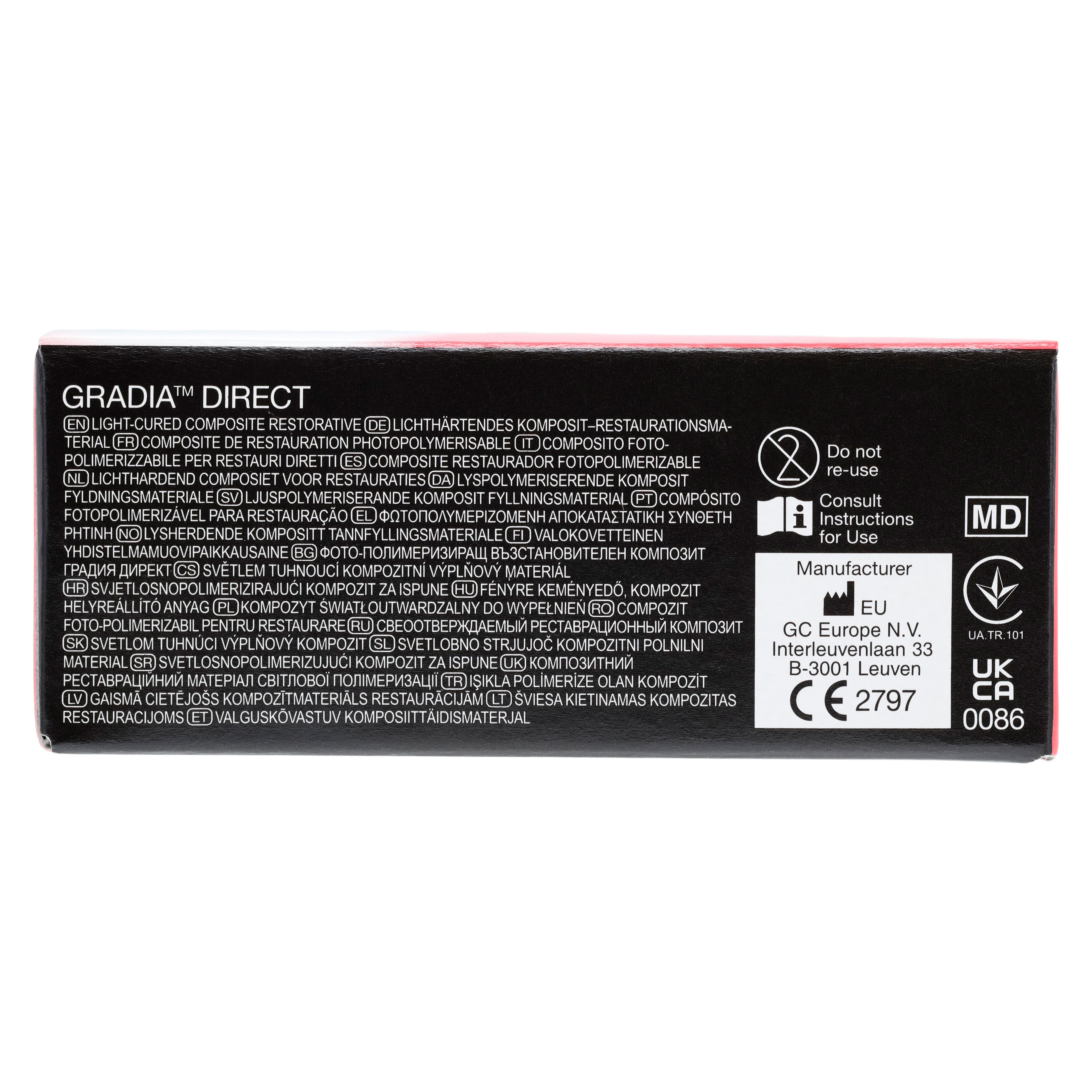 Gradia Direct Microfilled Hybrid Resin Composite, A3, 0.16 mL Unitip Refill, 20/Pkg, 001969 thumbnail 3