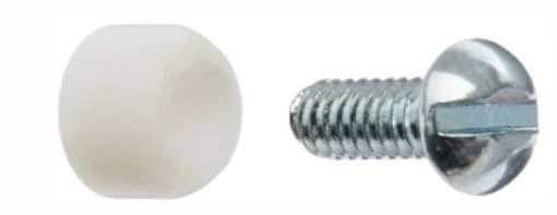 COE Syringe Washer and Screw for Aluminum Syringe, #159061, 1/Pkg - COE® Syringe Washer and Screw - COE® Syringe Washer and Screw - Image 1