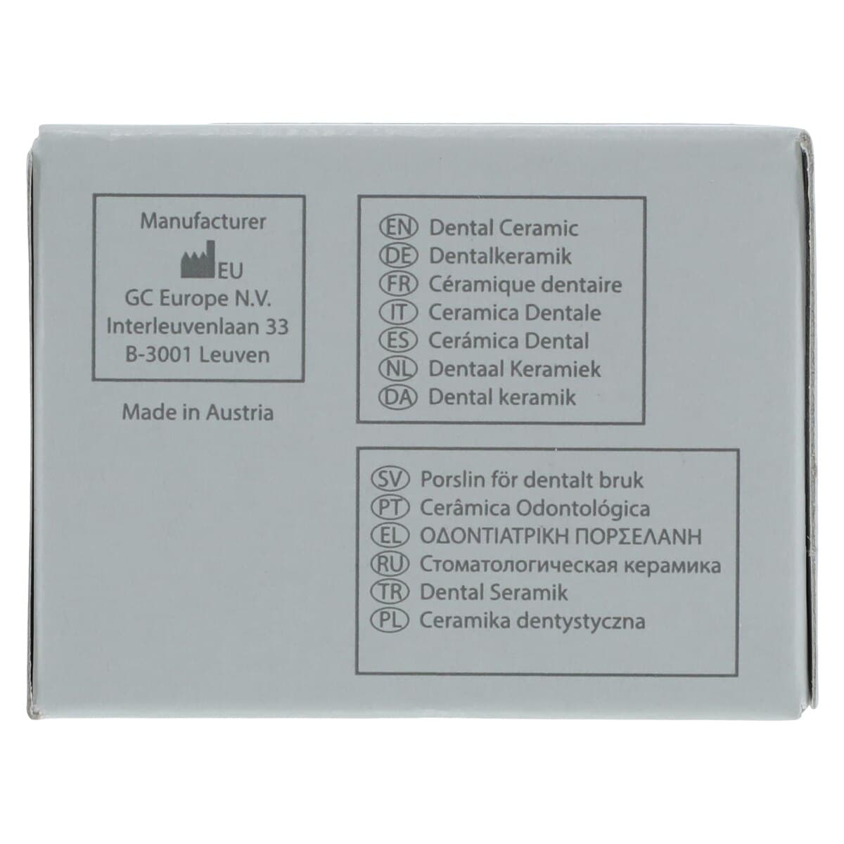 GC Initial MC Metal Ceramic Dentin Refill, DD2 Shade, 20 g thumbnail 7