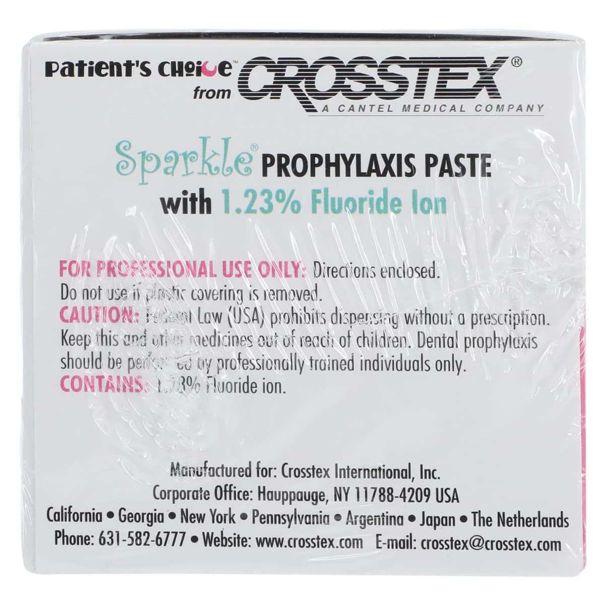 Sparkle Prophy Paste with Xylitol, Coarse Grit, Orange Vanilla, 1.23% Fluoride, Single-Use Cups, 200/Box, UPCOV thumbnail 2