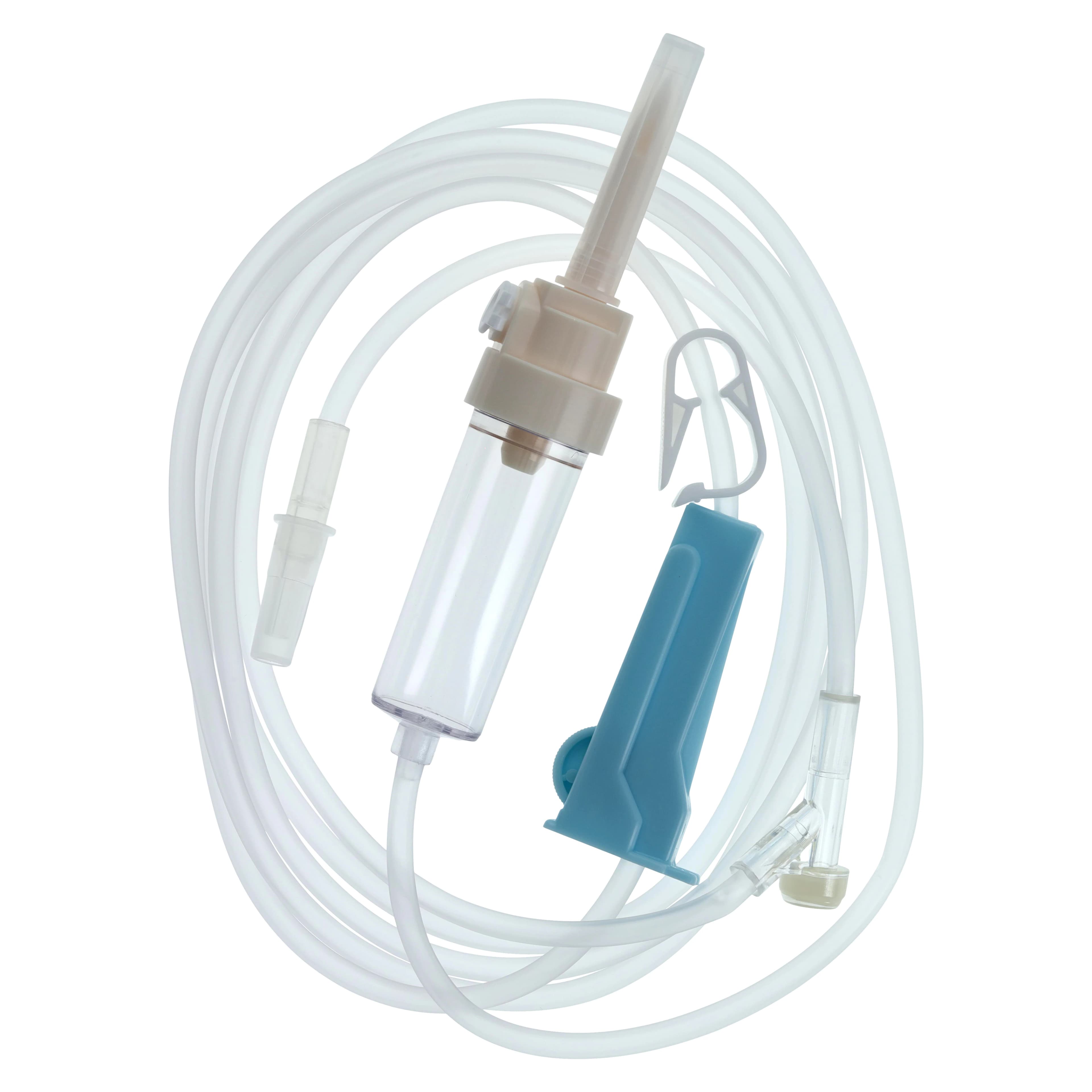 Exel IV Administration Set, Y-Injection Site, 15 Drops/mL, Luer Slip, 78" Tube, Vented/Non-Vented Spike, 50/Case thumbnail 2