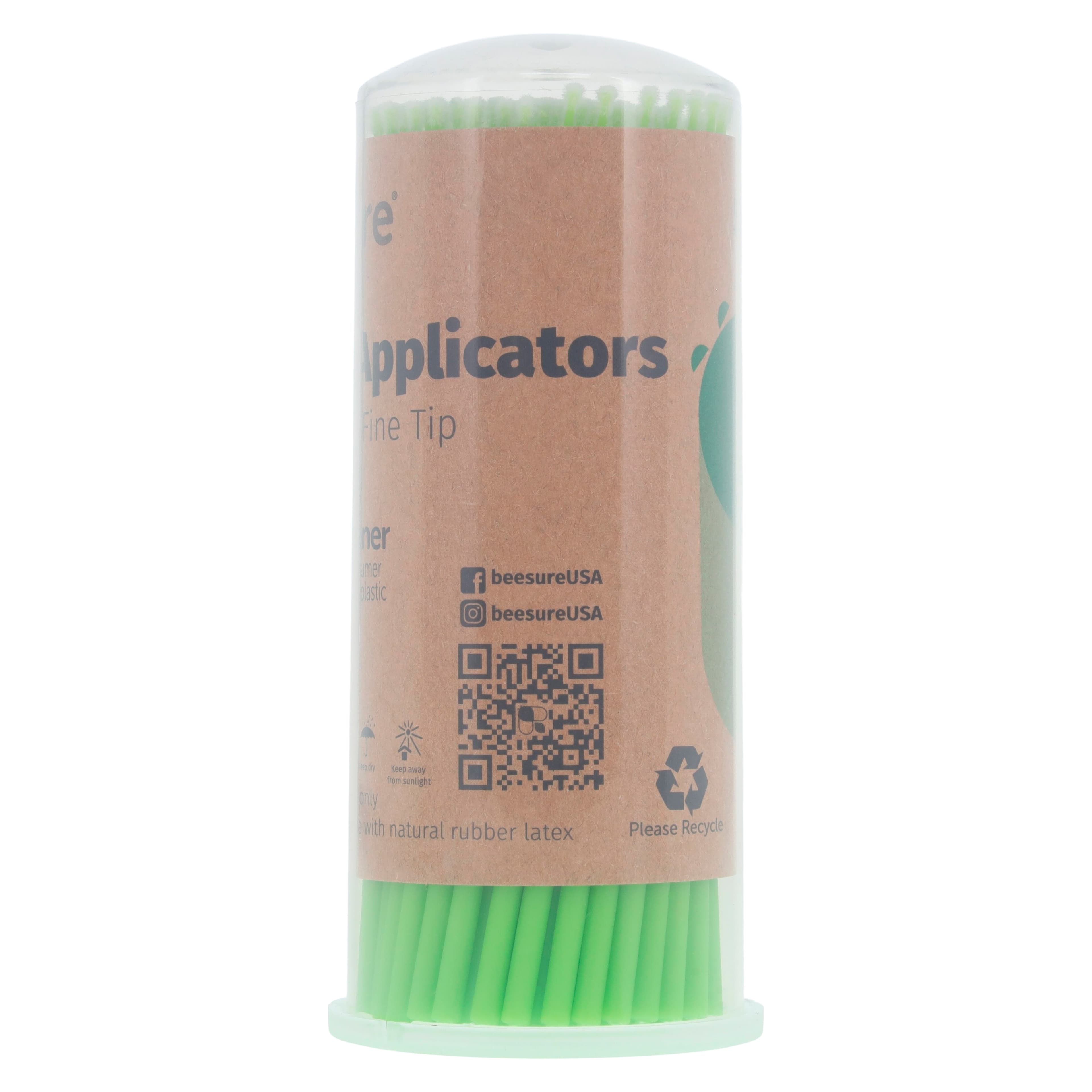 BeeSure Fine Micro Applicator Tubes, Green, 2.0mm, 400/Box, BE503T thumbnail 4