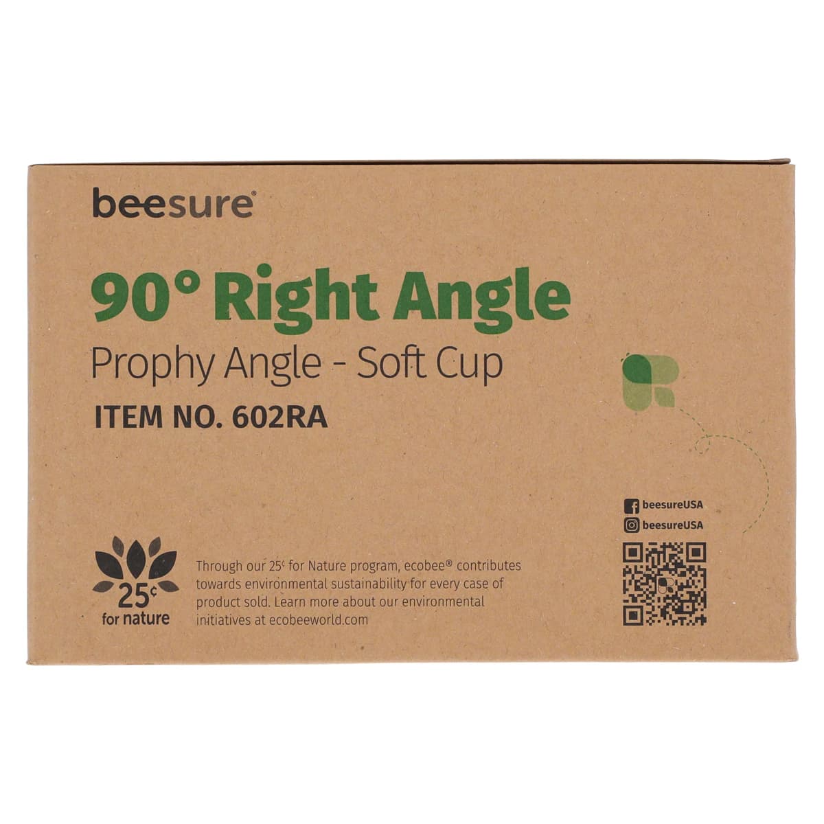 BeeSure Disposable Prophy Angles, 90° Right Angle, Soft Green Cup, Ribbed & Webbed, Latex Free, 100/Box, BE602RA thumbnail 4