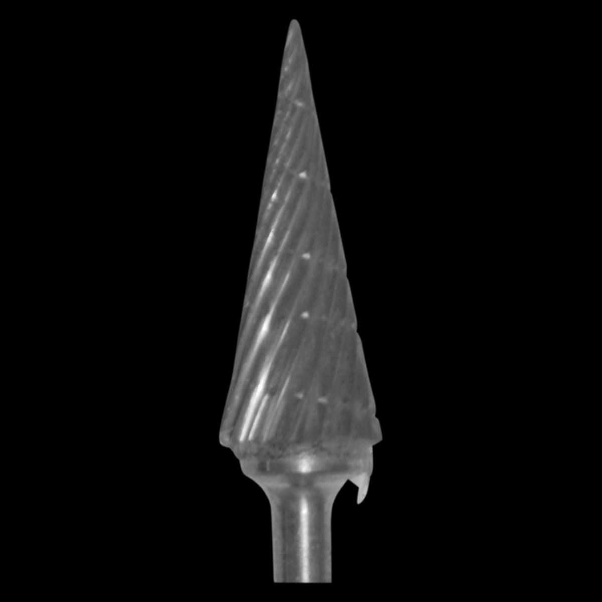 Buffalo Dental Abbott-Robinson Carbide Lab Bur, HP, Dual Cut Regular, 82T Cone, #18010 - Buffalo - Carbide Lab Burs HP Dual Cut Regular 82T Cone - Image 1