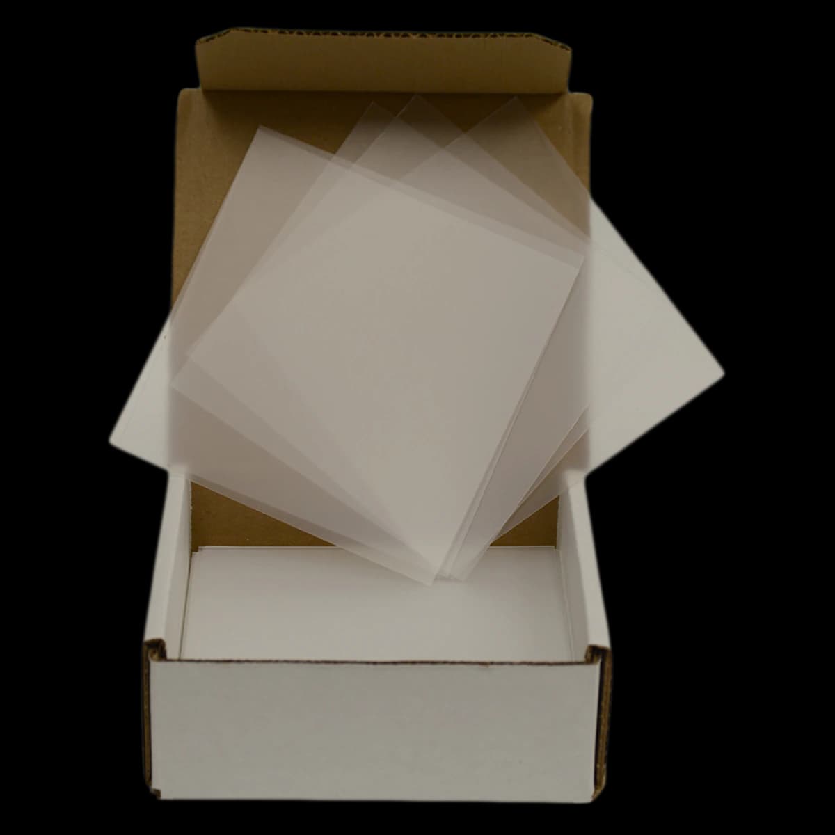 Buffalo Dental Coping and Temporary Crown & Bridge Material, .020" Thick, 5" x 5" Sheets, Cloudy Polypropylene, 50/Pkg, 31720 - Buffalo - Pkg. Of 50, .020 X 5' X 5' Coping And Temp. C&B Matrix Material - Image 1