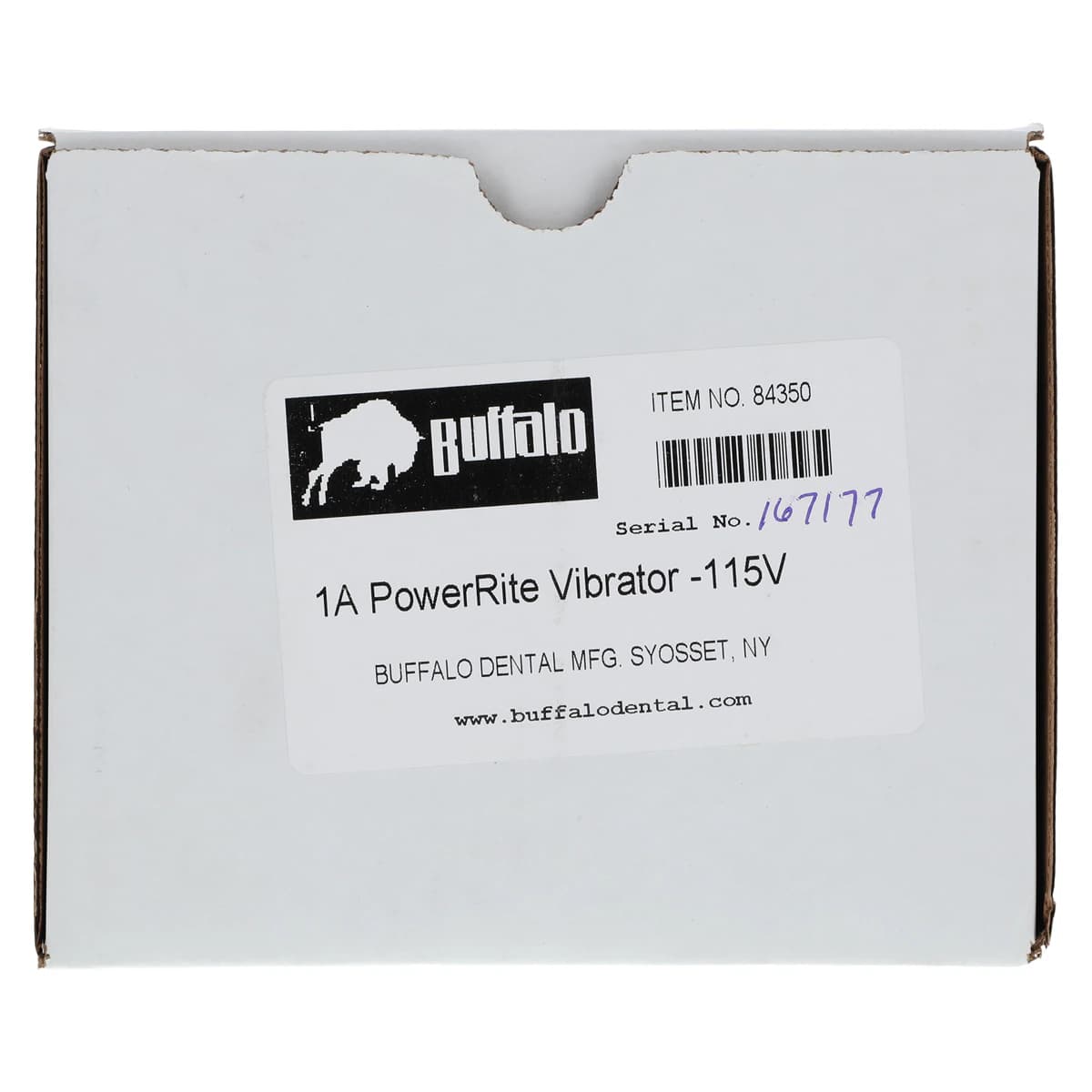 Buffalo PowerRite Dental Vibrator, Style #1A, 3-Speed, 4" Rubber Platform, 110-120V, 84350 thumbnail 6