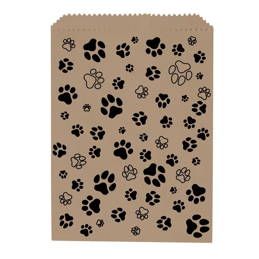 Sherman Specialty Love Your Smile Brown Paper Bags, 7.5" x 10", 100/Pack, S8663 thumbnail 4