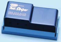 Premier Two Striper 17-Hole Bur Block, 8 RA / 9 FG, Blue Anodized Aluminum, Autoclavable, 9051025 - Premier Bur Block RA/FG (17) Blue - Image 1