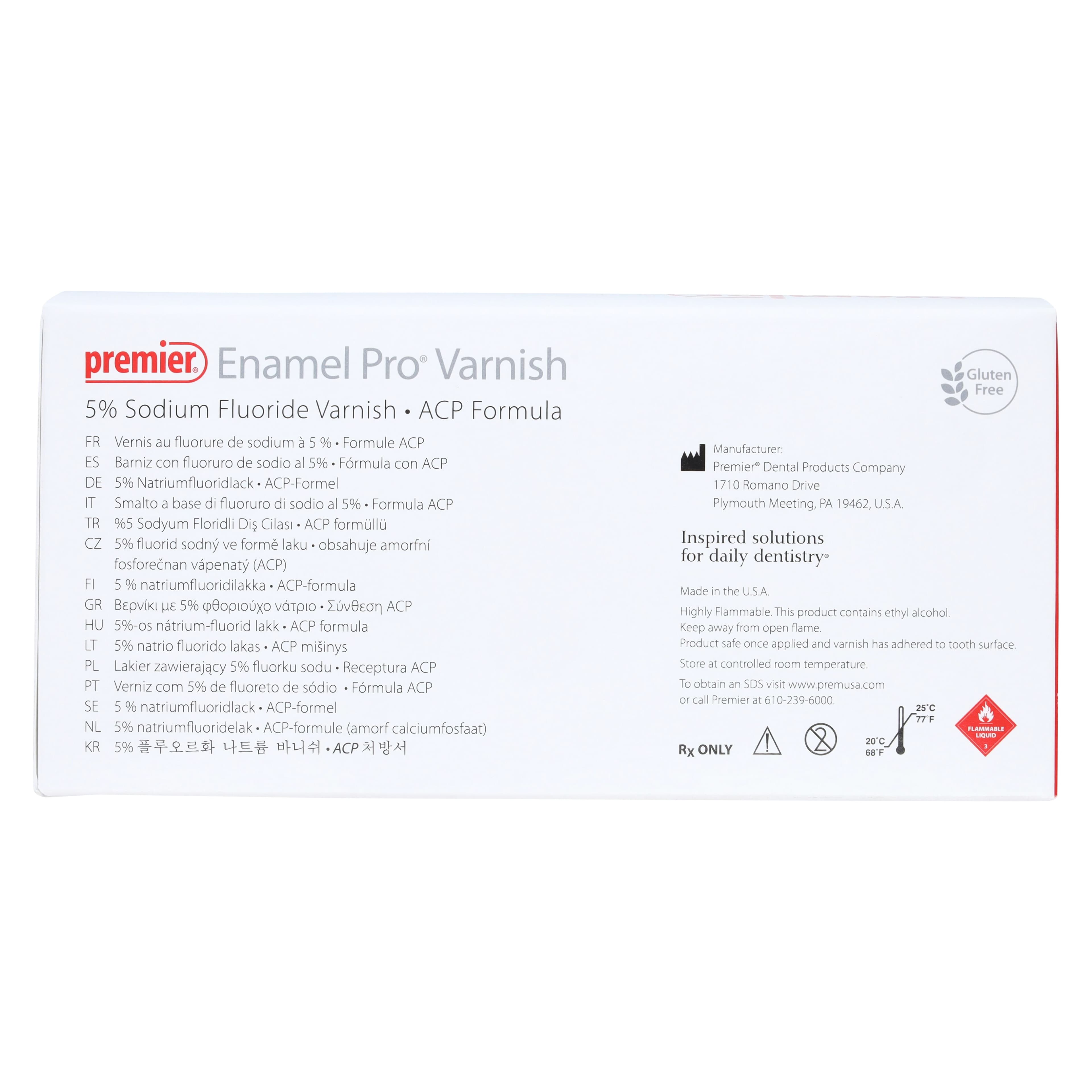 Enamel Pro Varnish, 5% Sodium Fluoride with ACP, Clear, Strawberries 'n Cream, 0.40 ml Unit Dose, 35/Pk, 9007540 thumbnail 5