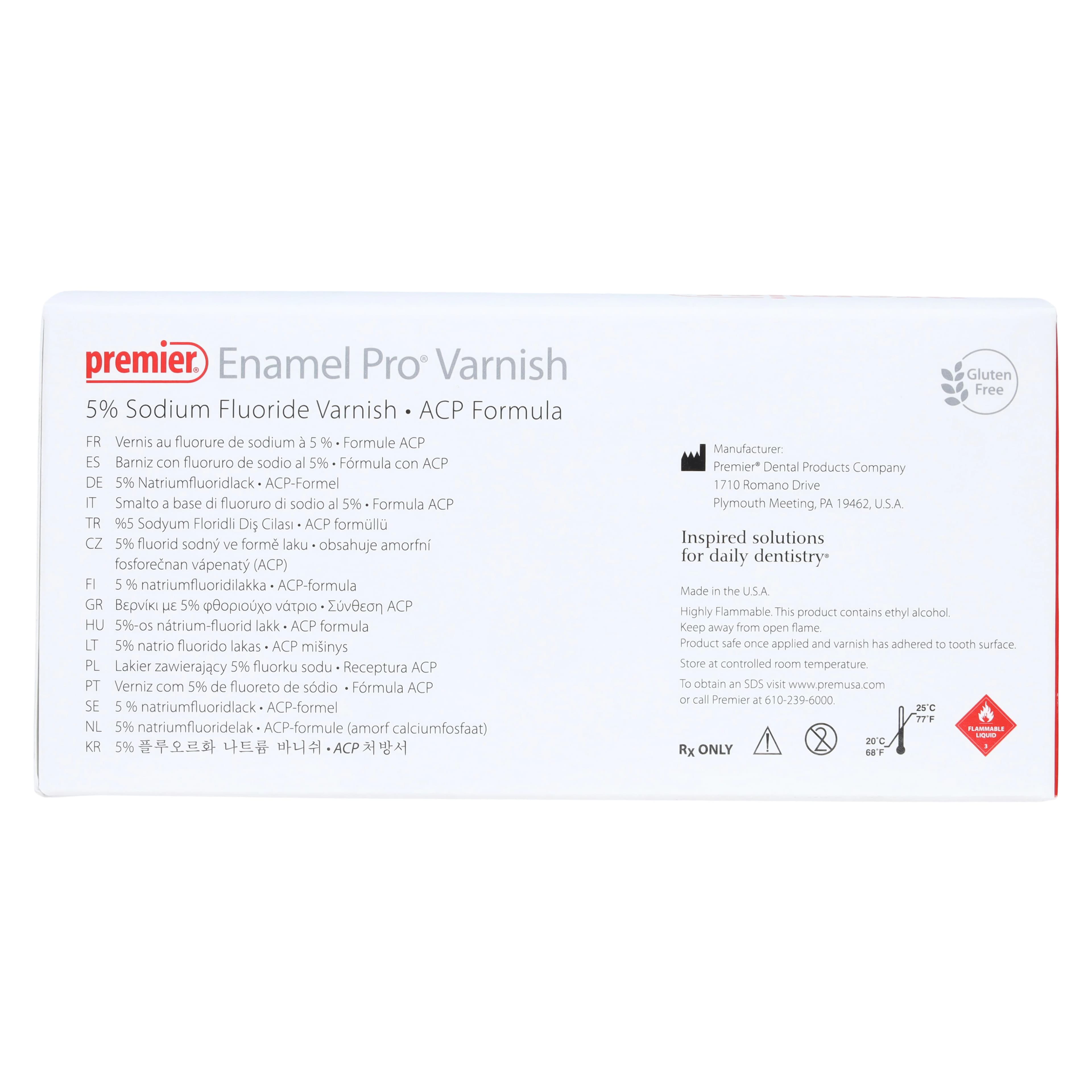 Enamel Pro Varnish, 5% Sodium Fluoride with ACP, Clear, Bubblegum, 0.25 ml Unit Dose, 35/Pk, 9007542 thumbnail 5