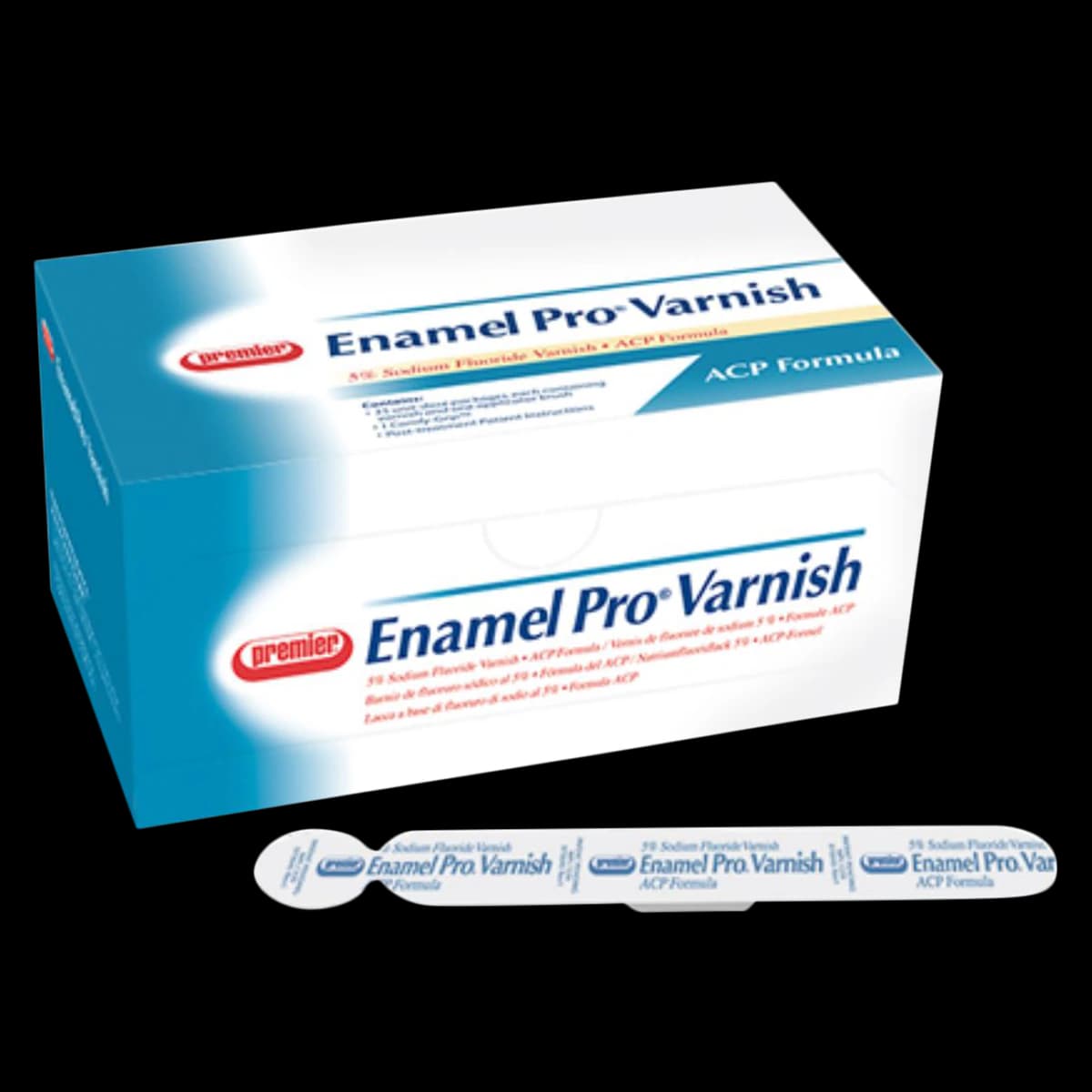 Enamel Pro Varnish, 5% Sodium Fluoride, 0.40 ml Unit Dose, Bubblegum, Clear, 200/Pk, 9007544 - Enamel Pro Varnish, 5% Sodium Fluoride, 0.40 ml, Bubblegum, 200/Pk, 9007544 - Image 1
