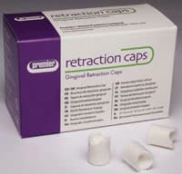 Premier Traxodent Retraction Caps, Size #5 Large, Anatomic Formed Cotton, 60/Pk, 9048255 - Traxodent Retraction Caps, # 5, Large, 60/Pk, 9048255 - Image 1