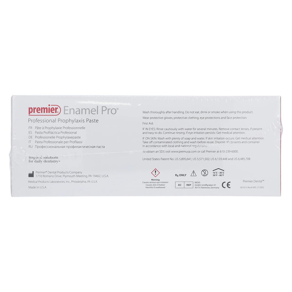 Enamel Pro® Prophy Paste with Fluoride, Vanilla Mint, Fine Grit, Unit Dose Cups, 200/Box, 9007617 thumbnail 3