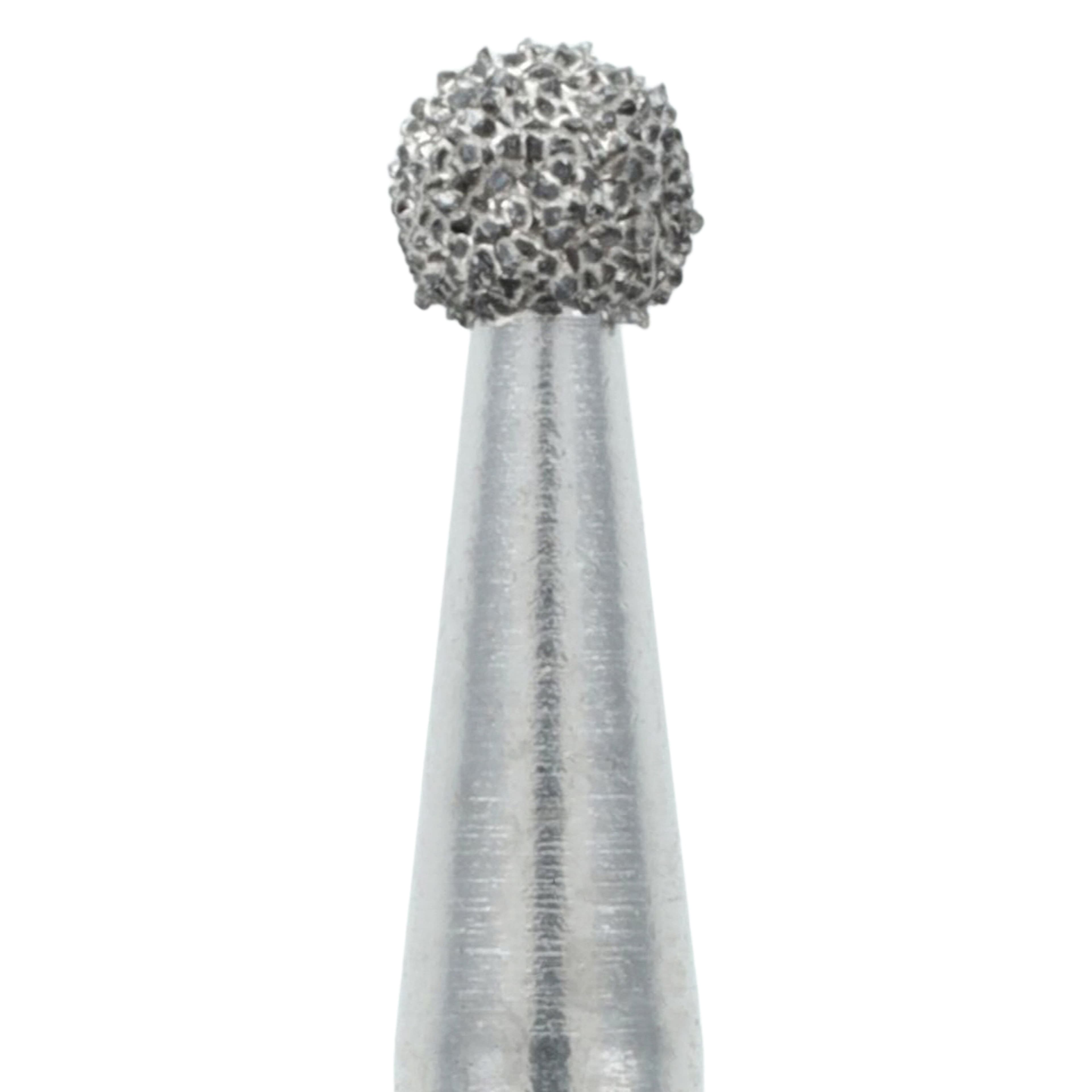 Two Striper Diamond Bur, FG, Round, L120C, 1.6 mm, Coarse, Green, Long Shank, 5/Pk, 2015055 thumbnail 3